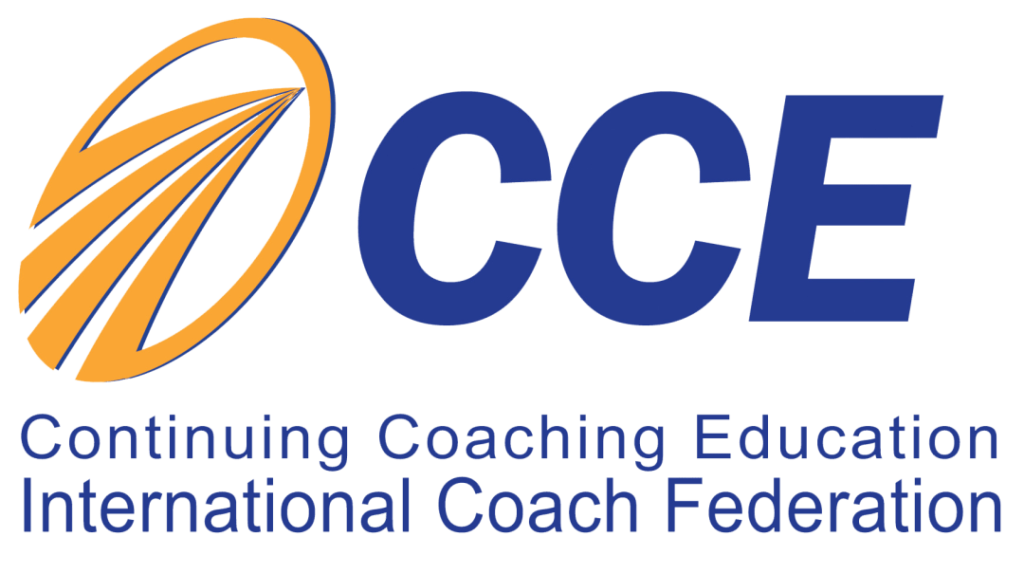 Logo of the Continuing Coaching Education by the International Coach Federation