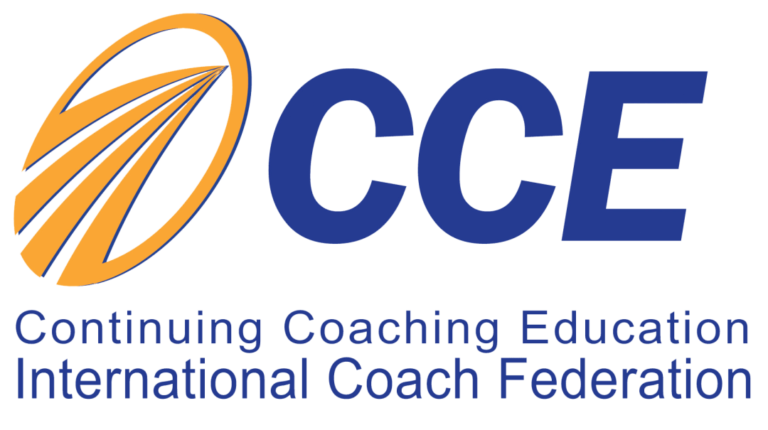 Logo of the Continuing Coaching Education by the International Coach Federation